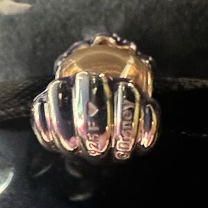 Princess Ariel Shell Charm Disney Chamilia Sterling Silver Bead